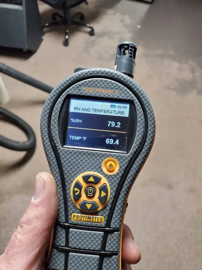 Moisture meter humidity assessment for Mold Remediation & Removal in McMinnville